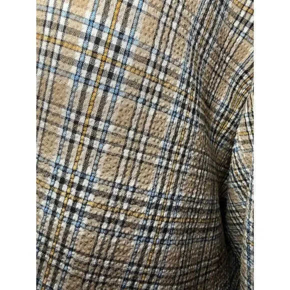 Madewell Caldwell Double Breasted Blazer, Seersucker Plaid, Women's Size Large - Picture 6 of 12